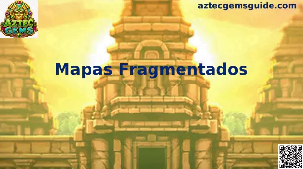 Mapas Fragmentados en Aztec Gems con gemas y símbolos sobre una cuadrícula de juego