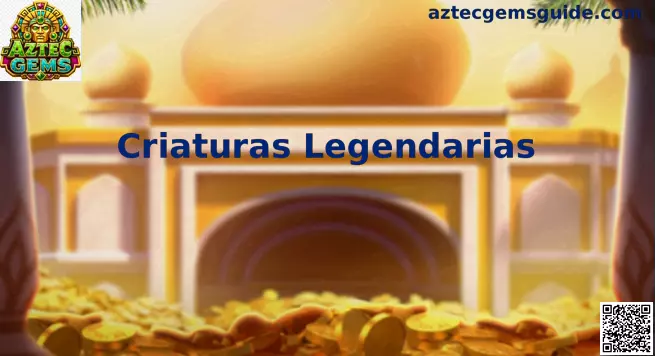 Criaturas legendarias inspiradas en Aztec Gems y símbolos míticos del ambiente azteca