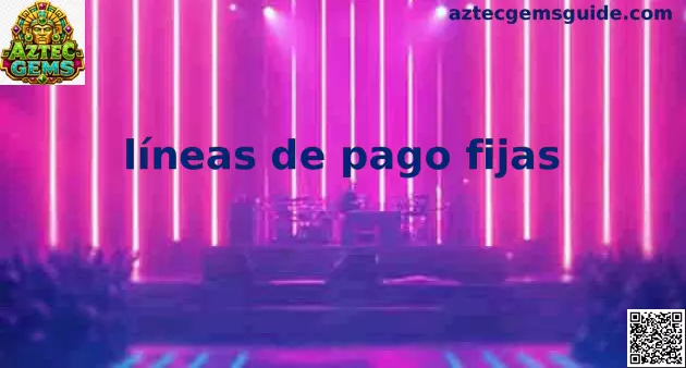 Estructura de líneas de pago fijas en la slot Aztec Gems