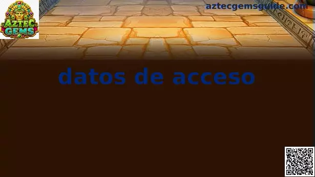 Gestión de datos de acceso