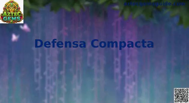 Defensa Compacta Aztec Gems estrategia visual