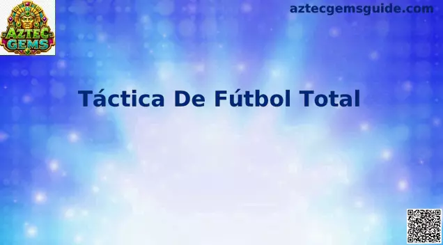 Táctica de Fútbol Total