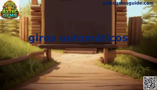 Interfaz de giros automáticos en la tragamonedas Aztec Gems