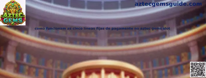 Cinco líneas fijas de pago en Aztec Gems slot