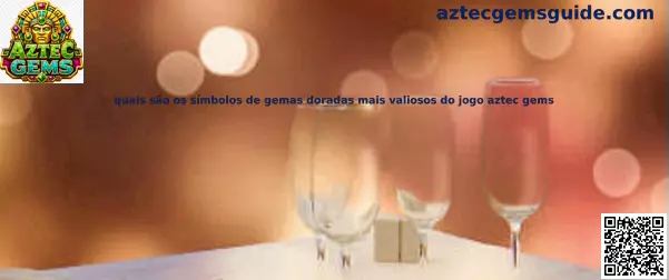 Símbolos de gemas doradas de Aztec Gems